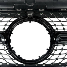 Chrome/Black Diamond Grille For Mercedes GLA H247 GLA250 GLA200 2021-2024