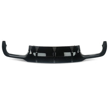 Gloss Black Rear Diffuser Lip for Mercedes C-Class W204 C63 C300 AMG 2012-2024