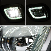 LED Fog Lights Chrome Housing w/ LED Halo For Freightliner Cascadia 2008-2017