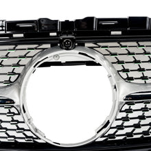 Silver Diamond Front Grille Grill For Mercedes-Benz E W213 Sedan 2021-2023 (AMG Sport Line & Avantgarde)