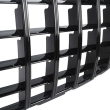Glossy Black Front Bumper Grill Grille For Mercedes X253 GLC-CLASS Coupe 2020-2022