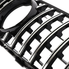 Chrome Front Bumper Grill Grille For 16-19 Mercedes Benz W253 X253 GLC250 GLC300 GLC350