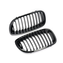 Gloss Black Front Kidney Grille For BMW E46 Coupe LCI 2003-2006