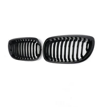 Gloss Black Front Kidney Grille For BMW E46 Coupe LCI 2003-2006