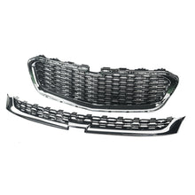 3PCS Front Upper Grille Center Lower Grill for Chevrolet Malibu 2014-2016