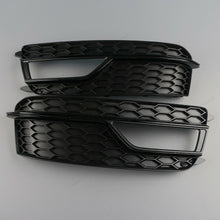 Front Fog Light Grill Cover for Audi A5 B8.5 S-line S5 8T 2013-2016