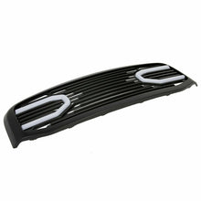 Black Front Hood Grill Bumper Grille Shell w/ LED Light for Dodge Ram 1500 2500 3500 2006-2009