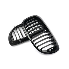 Gloss Black Front Kidney Grille For BMW E46 Coupe LCI 2003-2006