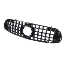 Glossy Black Front Bumper Grill Grille For Mercedes X253 GLC-CLASS Coupe 2020-2022