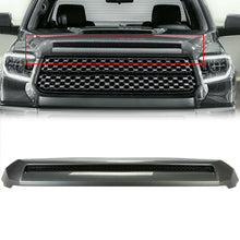 Front Gray Upper Hood Bulge Molding Grill For Toyota Tundra 2014-2021