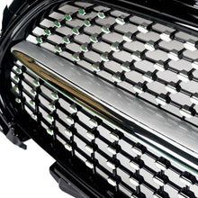 Silver Diamond Front Grille Grill For Mercedes-Benz E W213 Sedan 2021-2023 (AMG Sport Line & Avantgarde)