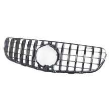 Front Bumper Grill Grille for Mercedes X253 GLC Pre-facelift 2015-2019 ALL Black