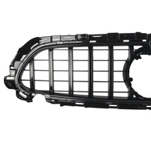 All Black GTR Front Grille For Mercedes E-Class W213 Sedan/Coupe 2021-2023 AMG Version
