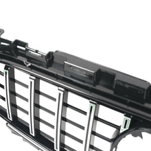 Chrome GT Front Bumper Grille for 2021–2023 Mercedes E-Class W213 E350 E450 With Camera Hole