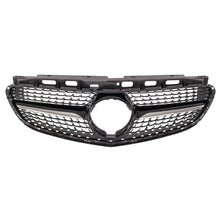 Diamond Style Front Bumper Grille for 2014-2016 Mercedes-Benz E-Class W212 E350 E400 E550 Sedan