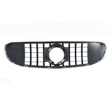 Grille Front Bumper Grill For Mercedes-Benz X253 GLC 2020-2022 Chrome/Black