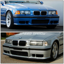 Front Bumper Fascia Cover Body Kit+Grille For BMW E36 3 Series 1992-1998