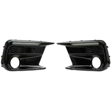 Switchback Sequential LED DRL Fog Light Cover Kit Bezel For Subaru WRX STI 2018-2021