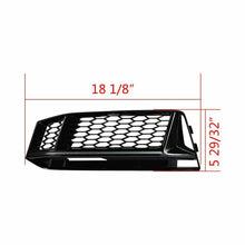 RS5 Style Fog Light Grill Bezel Cover For 2016-2018 Audi A4 B9 S-line/S4 B9