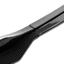 Carbon Fiber Look Front Bumper Lip Splitters For BMW 3 Series G20 M Sport 2019-2022