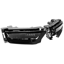 Smoked Fog Light Cover DRL W/ switch Light Bulb For 2013-2015 Honda Accord Sedan