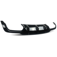 Gloss Black Rear Diffuser Lip for Mercedes C-Class W204 C63 C300 AMG 2012-2024
