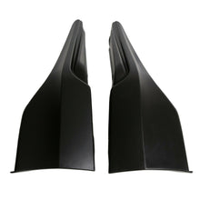 Unpainted Black Front Bumper Lip Splitter for Honda Accord Sedan 2016 2017