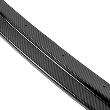 Carbon Fiber Look Front Bumper Lip Splitters For BMW 3 Series G20 M Sport 2019-2022