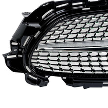 Silver Diamond Front Grille Grill For Mercedes-Benz E W213 Sedan 2021-2023 (AMG Sport Line & Avantgarde)