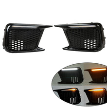 For 2018-2021 Subaru WRX STI Sequential LED DRL Dayting Running Lights Kits Fog Light Bezels