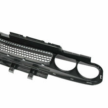 Front Bumper Grille Upper Grill Black w/ Chrome for Dodge Challenger 2008-2014