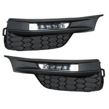 Front LED DRL Daytime Running Lights Fog Lamps+Wiring for Honda Accord Sedan 4Dr 2016-2017