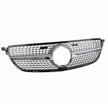 Chrome Diamond Front Grill For 2016-2019 Mercedes W166 GLE SUV