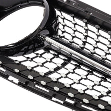 Diamond Style Front Bumper Grille for 2014-2016 Mercedes-Benz E-Class W212 E350 E400 E550 Sedan