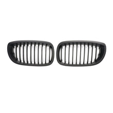 Matte Black Front Kidney Grille For BMW 3-Series E46 Coupe 2003-2006