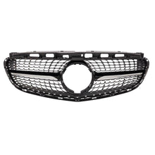 Diamond Style Front Bumper Grille for 2014-2016 Mercedes-Benz E-Class W212 E350 E400 E550 Sedan