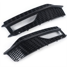 Front Bumper Fog Light Lamp Cover Grille For Audi S4/A4 S-line 2013-2015 2016