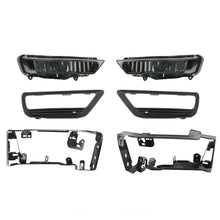 Smoked Fog Light Cover DRL W/ switch Light Bulb For 2013-2015 Honda Accord Sedan
