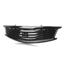 Front Bumper Grille For Infiniti G37 G25 2010-2013 Q40 4 Door Sedan Gloss Black