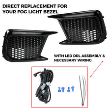 For 2018-2021 Subaru WRX STI Sequential LED DRL Dayting Running Lights Kits Fog Light Bezels