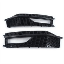 Front Bumper Fog Light Lamp Cover Grille For Audi S4/A4 S-line 2013-2015 2016
