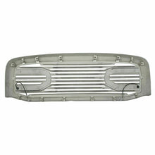 Black Front Hood Grill Bumper Grille Shell w/ LED Light for Dodge Ram 1500 2500 3500 2006-2009