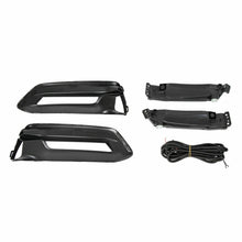 LED DRL Fog Lights Lamps Bezels For 2018-2020 Honda Accord Sedan