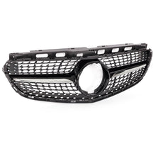 Diamond Style Front Bumper Grille for 2014-2016 Mercedes-Benz E-Class W212 E350 E400 E550 Sedan