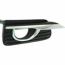 PAIR Fog Light Lamp Chrome Cover Grill Trim For Infiniti Q50 2014 2015 2016 2017