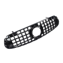 Glossy Black Front Bumper Grill Grille For Mercedes X253 GLC-CLASS Coupe 2020-2022