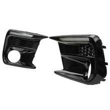 Switchback Sequential LED DRL Fog Light Cover Kit Bezel For Subaru WRX STI 2018-2021