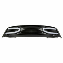 Black Front Hood Grill Bumper Grille Shell w/ LED Light for Dodge Ram 1500 2500 3500 2006-2009