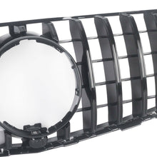 Front Bumper Grill Grille for Mercedes X253 GLC Pre-facelift 2015-2019 ALL Black