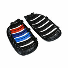M Color Dual Slats Kidney Grille For 2007-2010 BMW E92 E93 Coupe